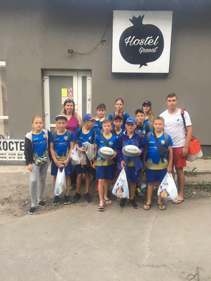 Hostel -Hotel Granat Rivne City Kültér fotó